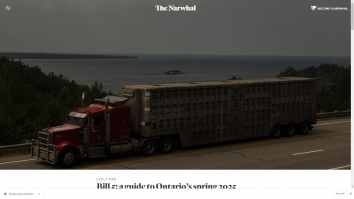 thenarwhal.ca SHOT 2025-06-03 06:45:03