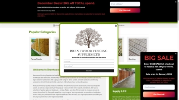 brentwoodfencingsupplies.co.uk SHOT 2026-02-11 08:03:33