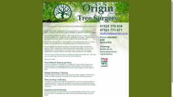 origintreesurgery.co.uk SHOT 2025-12-27 05:24:01